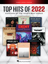 Top Hits of 2022 piano sheet music cover Thumbnail